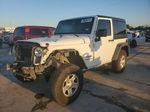 2014 Jeep Wrangler Sport White vin: 1C4AJWAG8EL190989