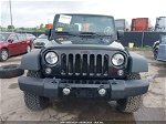 2014 Jeep Wrangler Willys Wheeler Black vin: 1C4AJWAG8EL266405