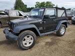 2014 Jeep Wrangler Sport Black vin: 1C4AJWAG8EL323573