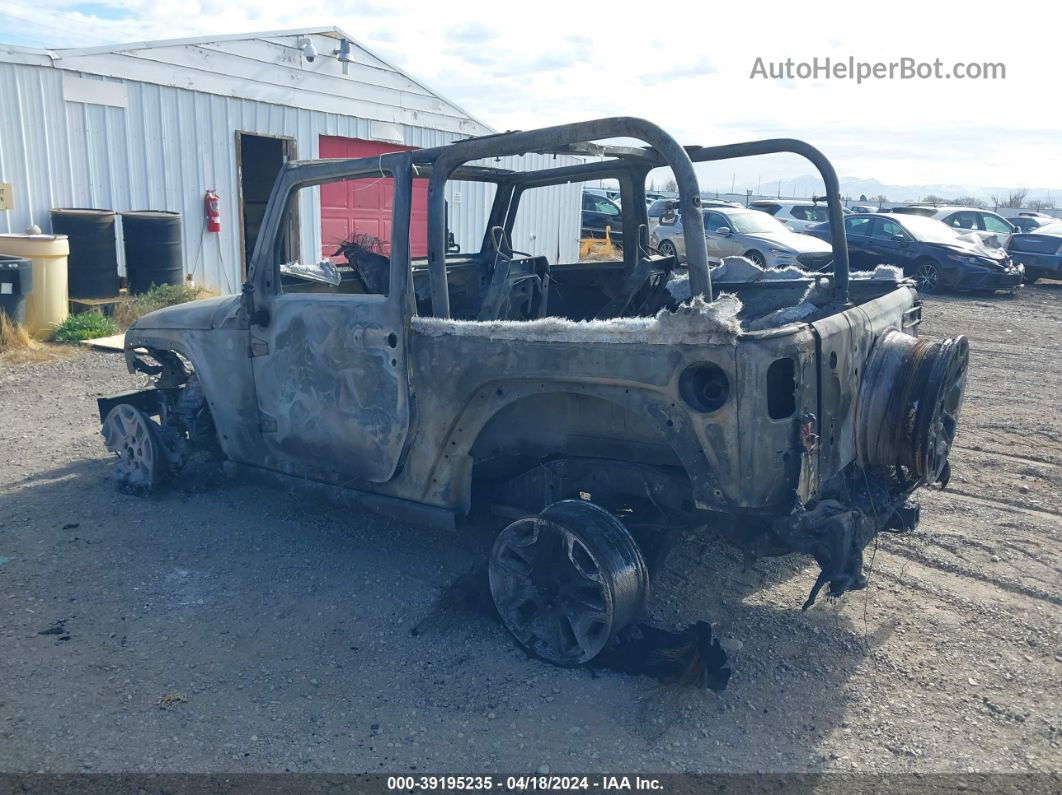 2014 Jeep Wrangler Willys Wheeler Black vin: 1C4AJWAG9EL252996