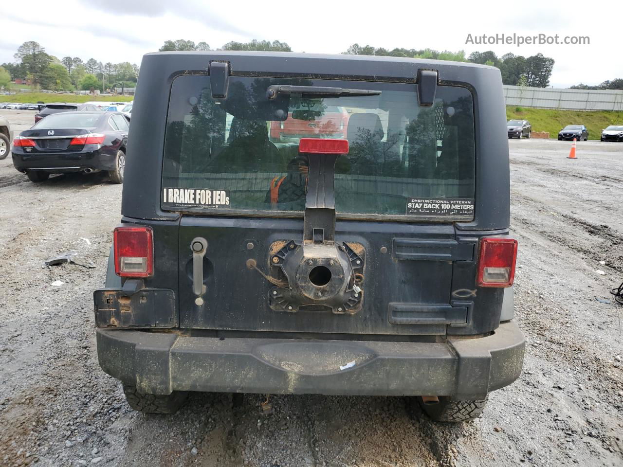 2014 Jeep Wrangler Sport Black vin: 1C4AJWAG9EL283438