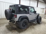 2014 Jeep Wrangler Sport Gray vin: 1C4AJWAG9EL285108