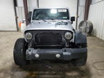 2014 Jeep Wrangler Sport Gray vin: 1C4AJWAG9EL285108