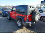 2017 Jeep Wrangler Sport Red vin: 1C4AJWAGXHL641263