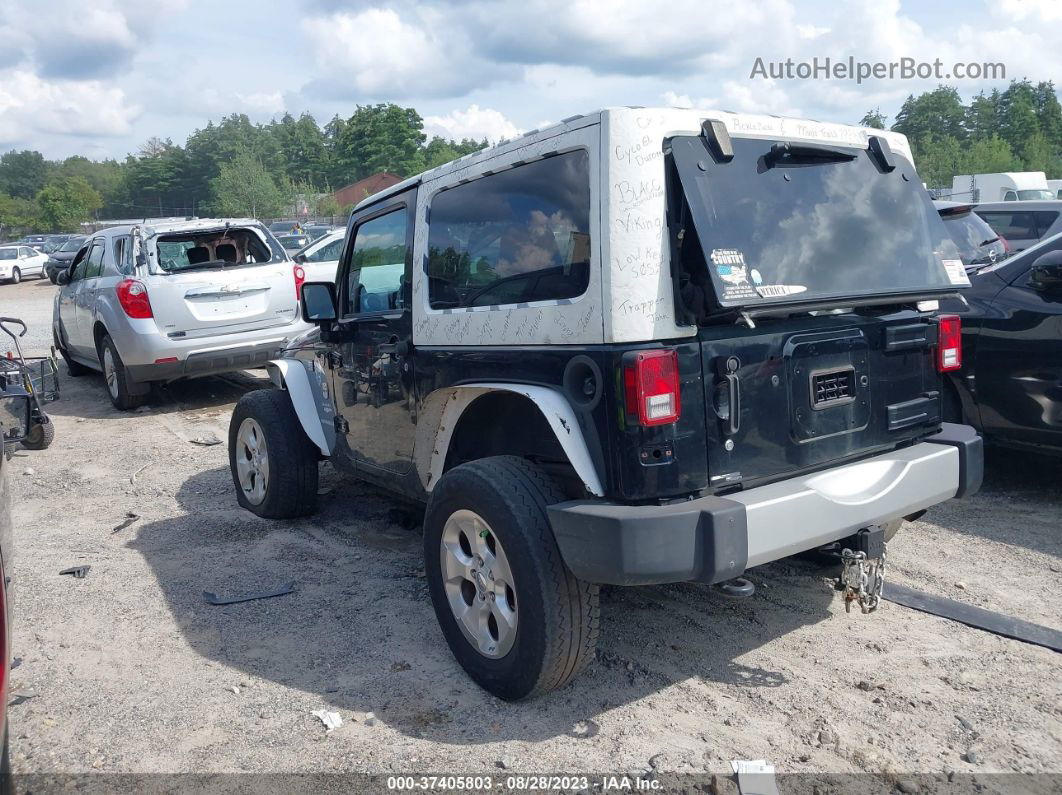 2014 Jeep Wrangler Sahara Черный vin: 1C4AJWBG0EL121664