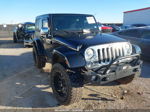 2014 Jeep Wrangler Sahara Black vin: 1C4AJWBG3EL137955