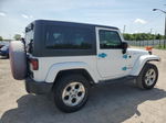 2014 Jeep Wrangler Sahara White vin: 1C4AJWBG3EL264477