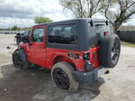 2014 Jeep Wrangler Sahara Red vin: 1C4AJWBG7EL101072