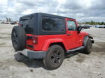 2014 Jeep Wrangler Sahara Red vin: 1C4AJWBG7EL101072