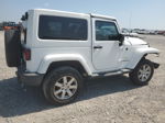 2014 Jeep Wrangler Sahara White vin: 1C4AJWBG8EL125557