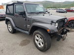 2014 Jeep Wrangler Sahara Gray vin: 1C4AJWBG9EL228857