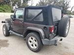 2014 Jeep Wrangler Sahara Gray vin: 1C4AJWBG9EL228857