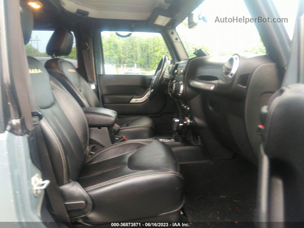 2014 Jeep Wrangler Sahara Серый vin: 1C4AJWBGXEL234473