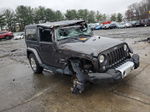 2014 Jeep Wrangler Sahara Серый vin: 1C4AJWBGXEL299470