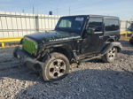 2014 Jeep Wrangler Rubicon Black vin: 1C4BJWCG0EL181222