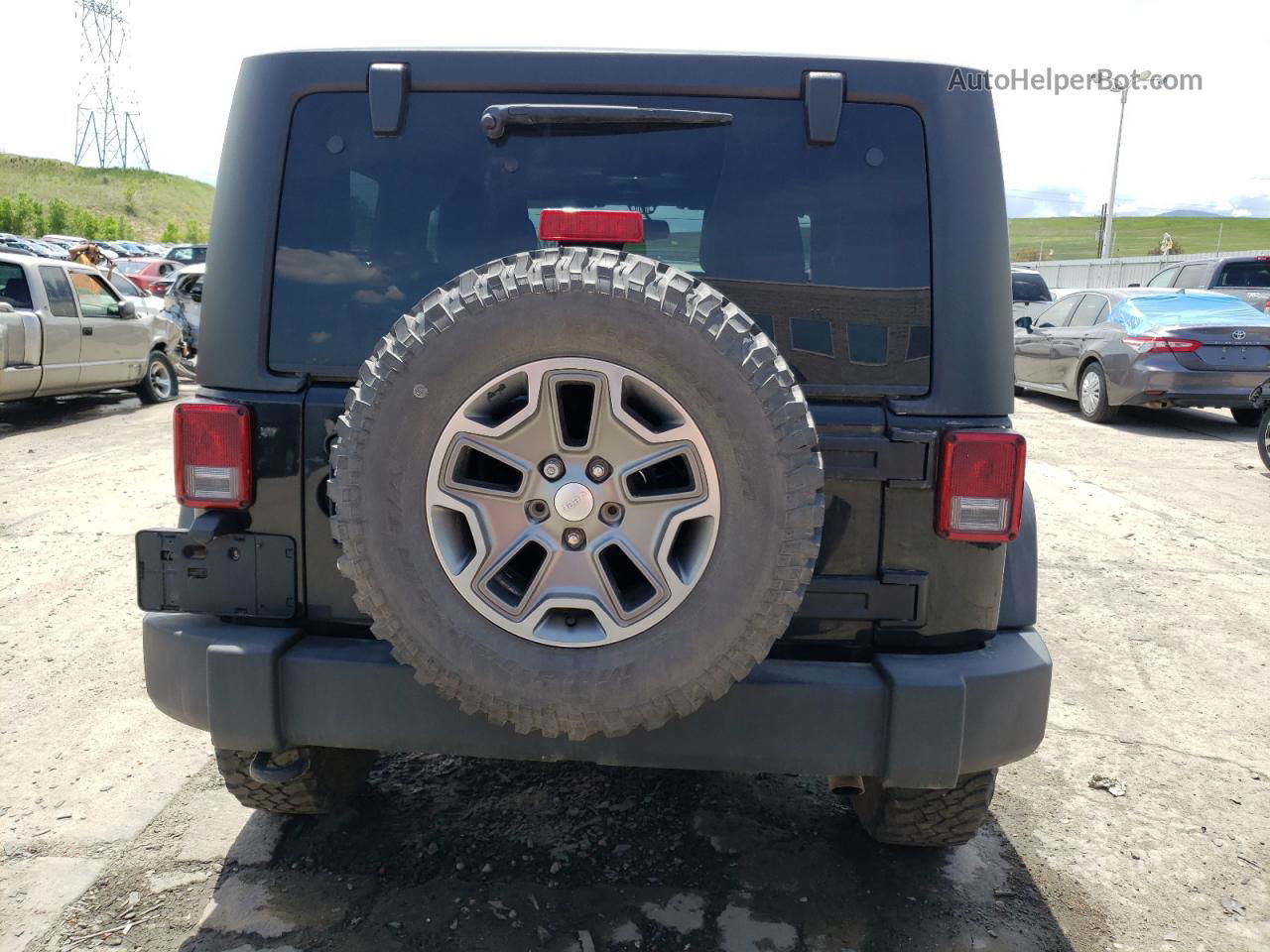 2014 Jeep Wrangler Rubicon Black vin: 1C4BJWCG2EL171940