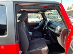 2014 Jeep Wrangler Rubicon Red vin: 1C4BJWCG8EL197099