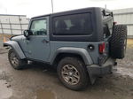 2014 Jeep Wrangler Rubicon Blue vin: 1C4BJWCG8EL291788