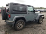 2014 Jeep Wrangler Rubicon Blue vin: 1C4BJWCG8EL291788