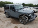 2014 Jeep Wrangler Rubicon Blue vin: 1C4BJWCGXEL287676