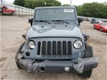 2014 Jeep Wrangler Rubicon Blue vin: 1C4BJWCGXEL287676