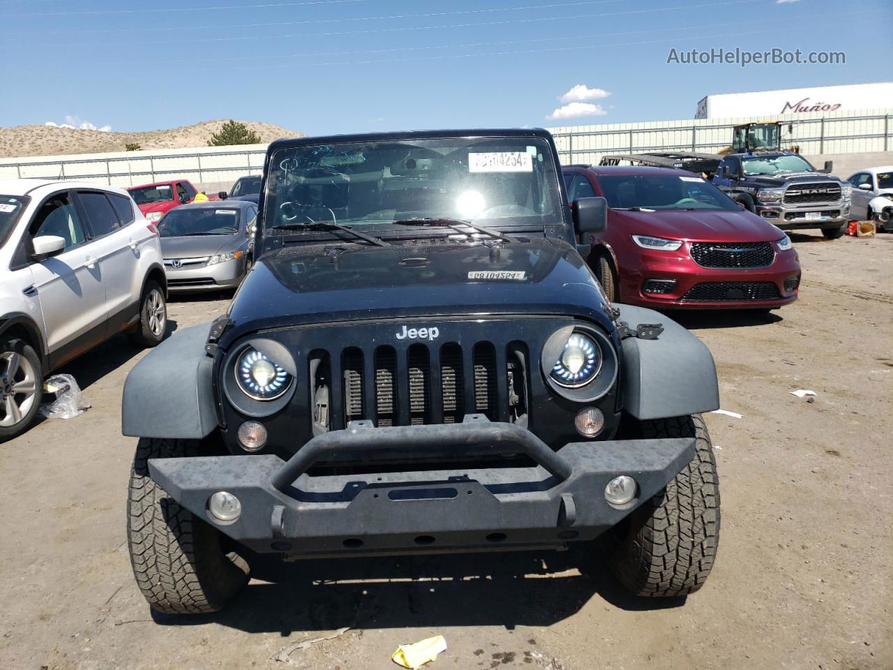 2014 Jeep Wrangler Unlimited Sport Black vin: 1C4BJWDG0EL211754