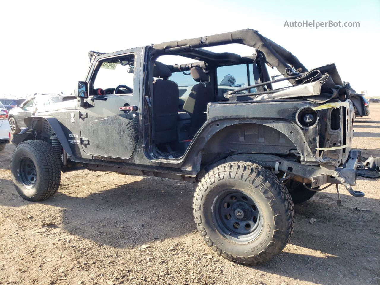 2014 Jeep Wrangler Unlimited Sport Black vin: 1C4BJWDG0EL252787