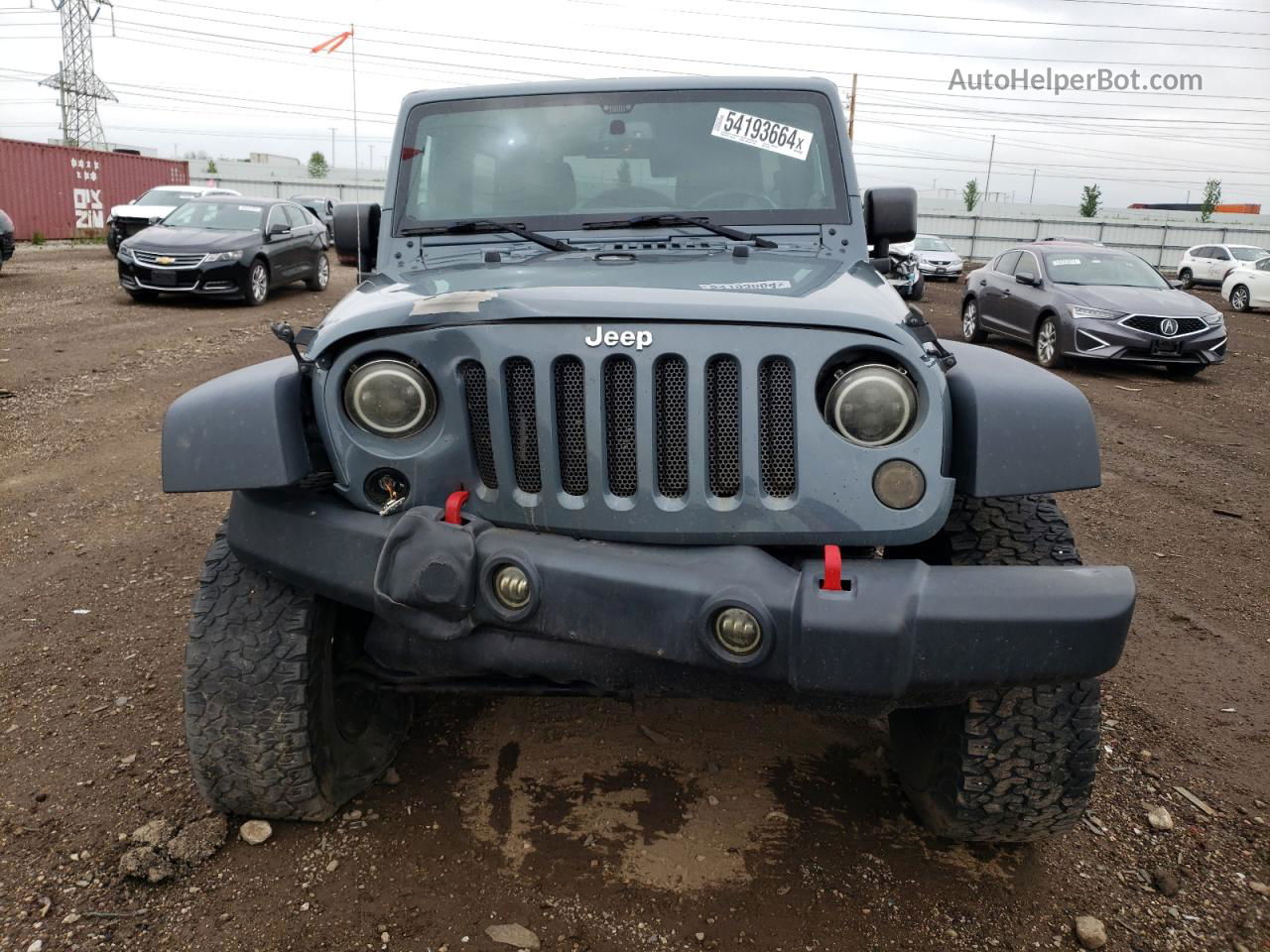 2014 Jeep Wrangler Unlimited Sport Silver vin: 1C4BJWDG0EL277303