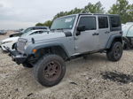 2014 Jeep Wrangler Unlimited Sport Gray vin: 1C4BJWDG1EL107645