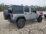 2014 Jeep Wrangler Unlimited Sport Gray vin: 1C4BJWDG1EL107645