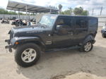 2014 Jeep Wrangler Unlimited Sport Black vin: 1C4BJWDG1EL116555