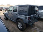 2014 Jeep Wrangler Unlimited Sport Silver vin: 1C4BJWDG1EL177632