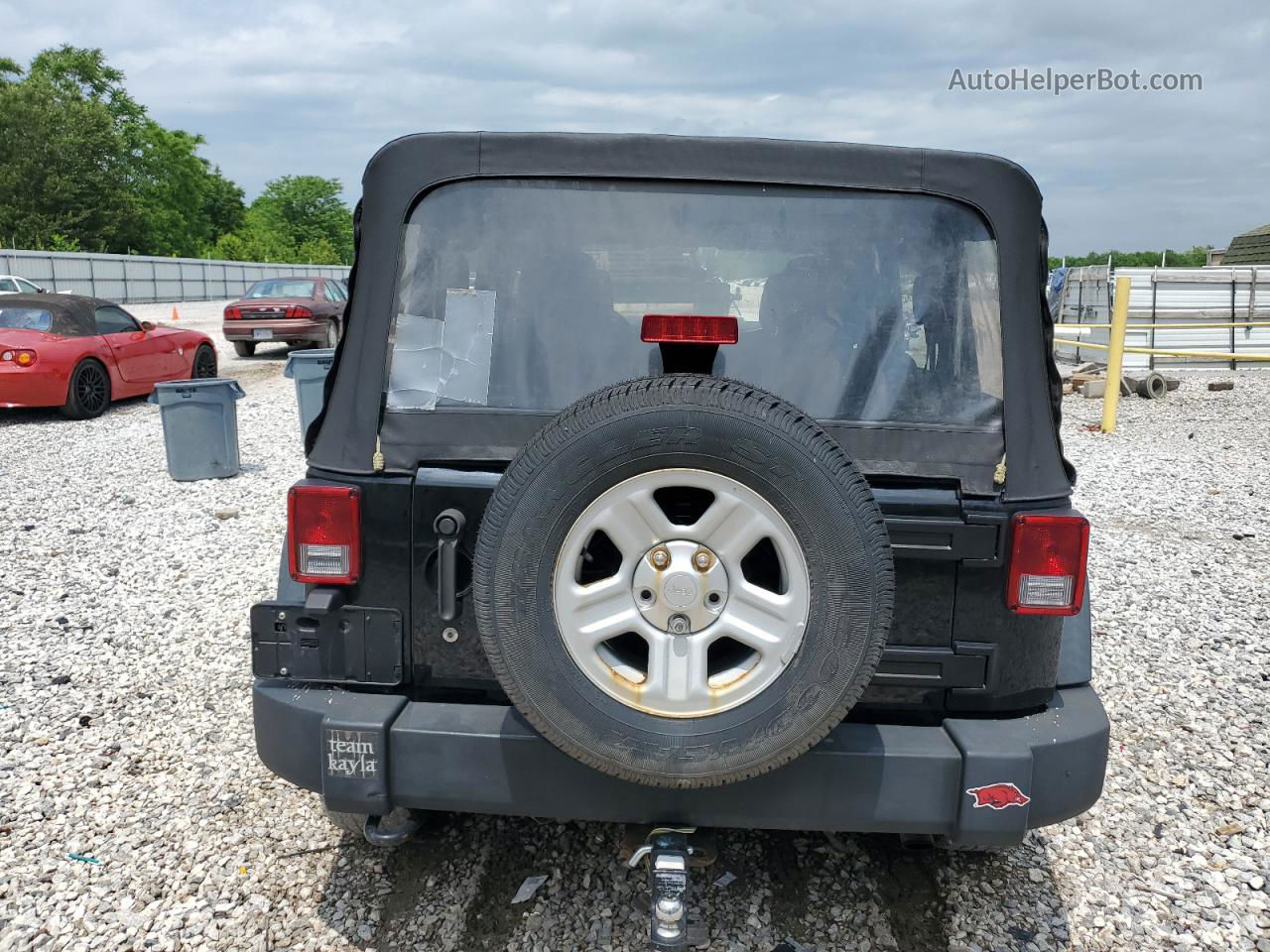 2014 Jeep Wrangler Unlimited Sport Black vin: 1C4BJWDG1EL293879