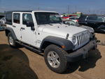 2017 Jeep Wrangler Unlimited Sport White vin: 1C4BJWDG1HL505829