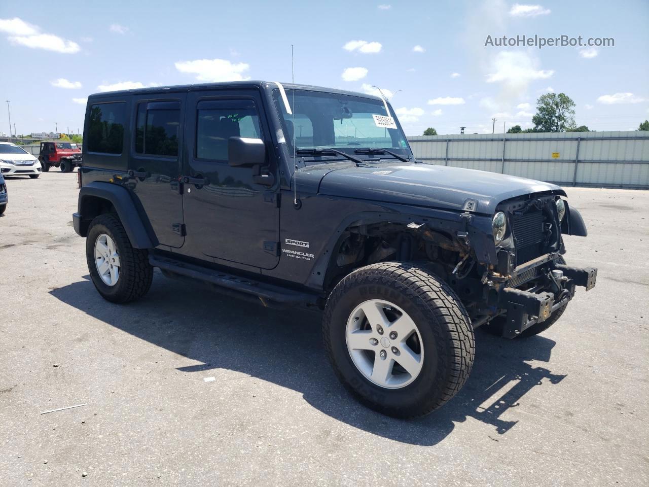 2017 Jeep Wrangler Unlimited Sport Charcoal vin: 1C4BJWDG1HL568963