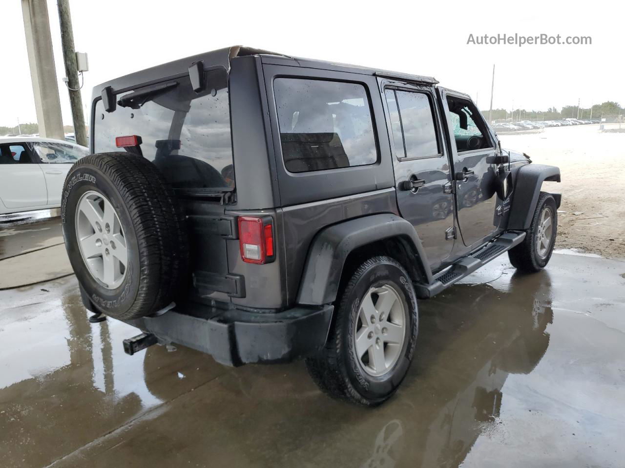 2017 Jeep Wrangler Unlimited Sport Charcoal vin: 1C4BJWDG1HL691369