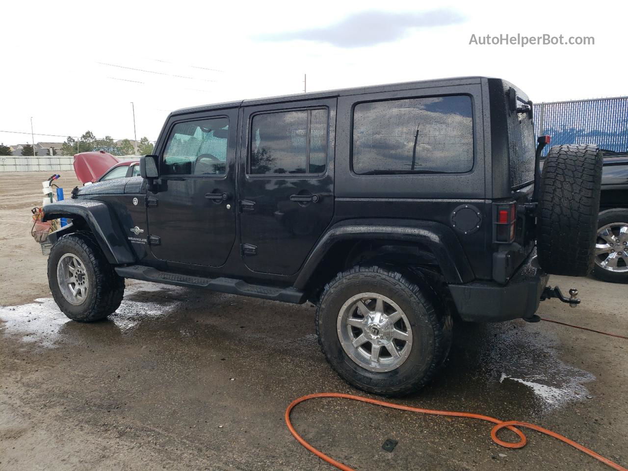 2014 Jeep Wrangler Unlimited Sport Black vin: 1C4BJWDG2EL179759