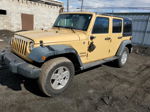 2014 Jeep Wrangler Unlimited Sport Желто-коричневый vin: 1C4BJWDG2EL242326