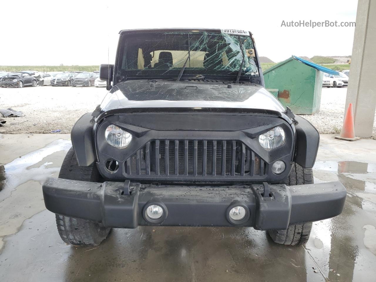 2017 Jeep Wrangler Unlimited Sport Black vin: 1C4BJWDG2HL674435