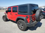 2017 Jeep Wrangler Unlimited Sport Red vin: 1C4BJWDG2HL699643