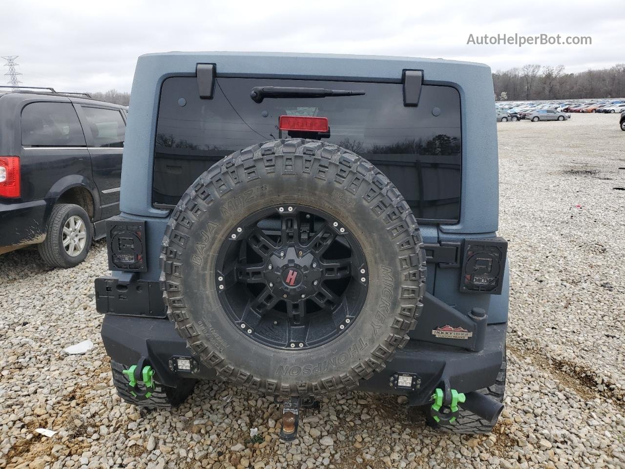 2017 Jeep Wrangler Unlimited Sport Blue vin: 1C4BJWDG2HL749411