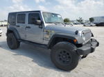 2014 Jeep Wrangler Unlimited Sport Gray vin: 1C4BJWDG3EL251486