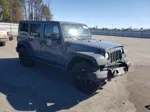 2014 Jeep Wrangler Unlimited Sport Gray vin: 1C4BJWDG3EL264013