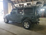 2014 Jeep Wrangler Unlimited Sport Gray vin: 1C4BJWDG3EL318765