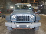 2014 Jeep Wrangler Unlimited Sport Gray vin: 1C4BJWDG3EL318765