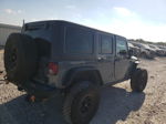 2014 Jeep Wrangler Unlimited Sport Gray vin: 1C4BJWDG3EL319544