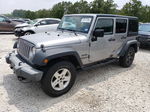 2017 Jeep Wrangler Unlimited Sport Gray vin: 1C4BJWDG3HL546916