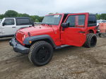 2017 Jeep Wrangler Unlimited Sport Red vin: 1C4BJWDG3HL576191