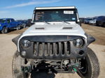 2014 Jeep Wrangler Unlimited Sport White vin: 1C4BJWDG4EL106599