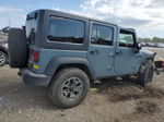 2014 Jeep Wrangler Unlimited Sport Gray vin: 1C4BJWDG4EL130367